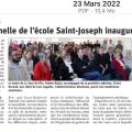 Article inauguration mars 2022