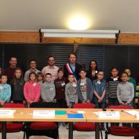 Le conseil municipal enfant au complet