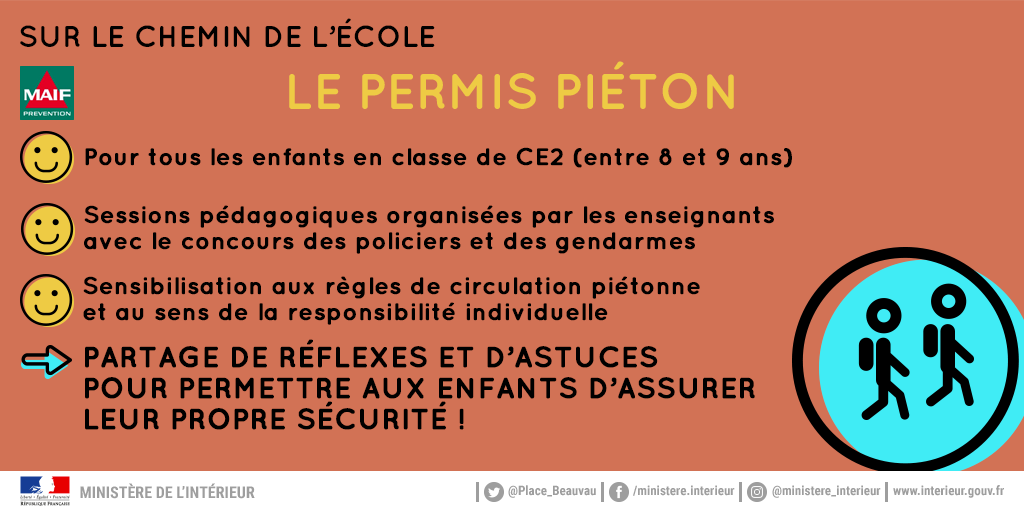 Permis pieton